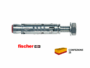 TA M - S Tassello Acciaio Espansione con Vite TE d.10-12-15 pz.50 | Fischer - immagine 2